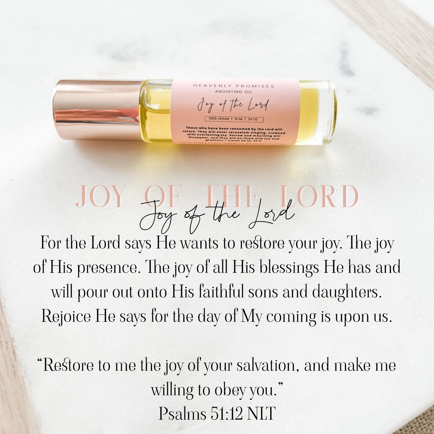 Joy of the Lord 10ml