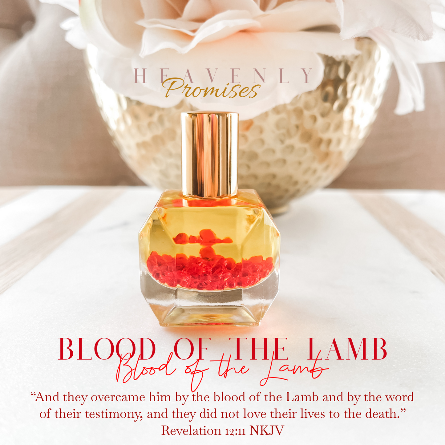 Blood of the Lamb Veil with 15ml Roller Bottle