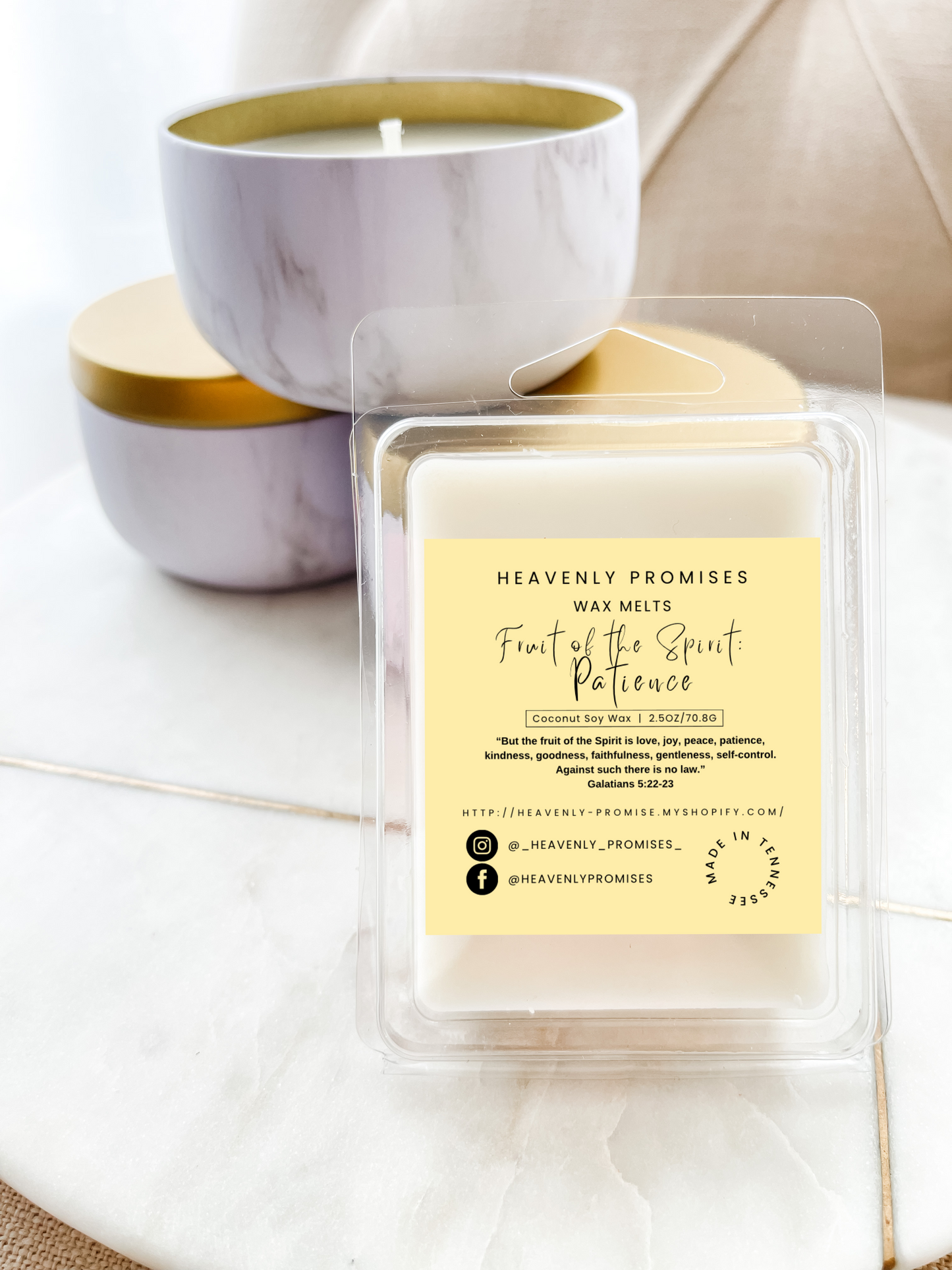 Fruit of the Spirit: Patience Wax Melts