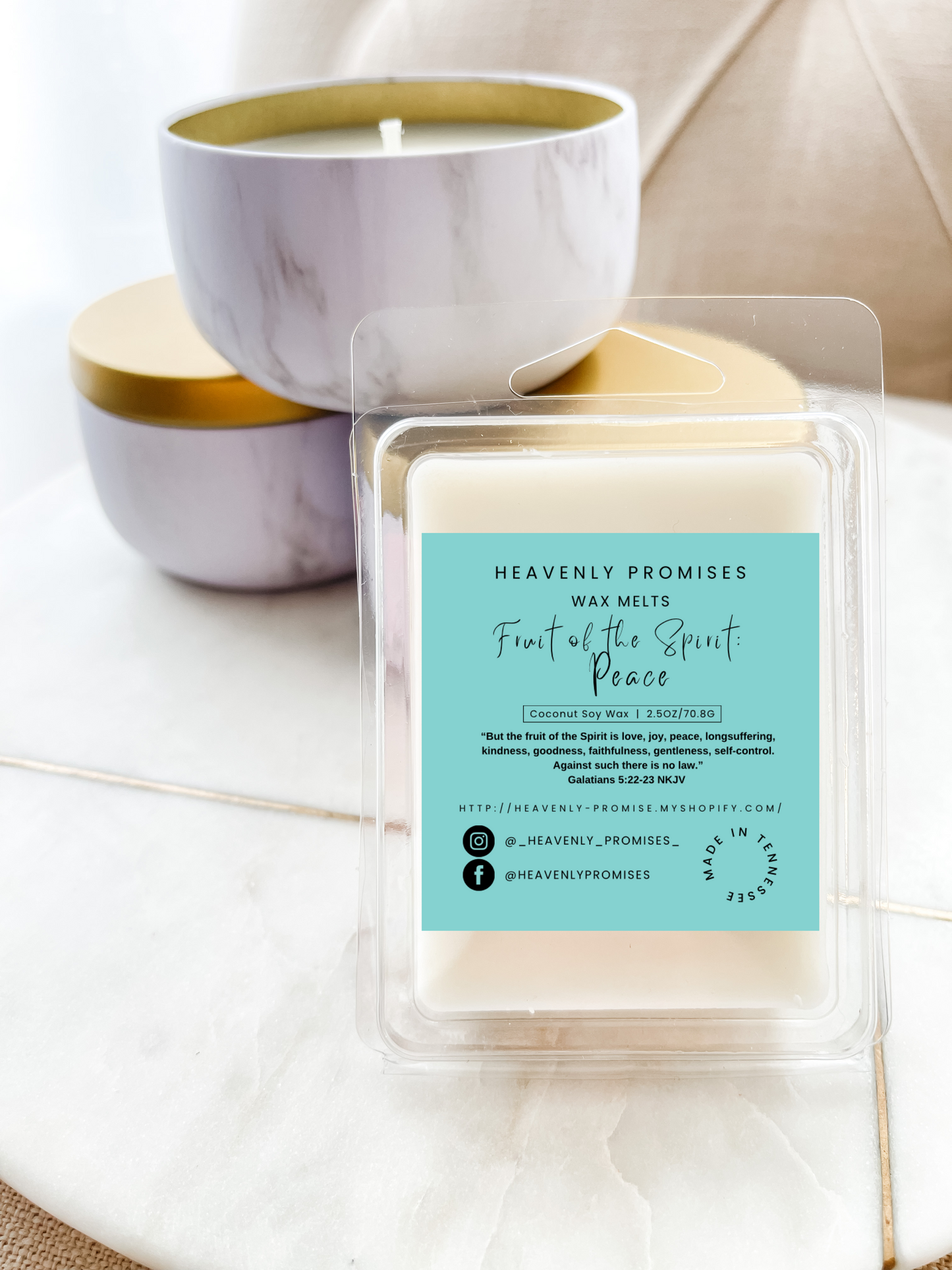 Fruit of the Spirit: Peace Wax Melts